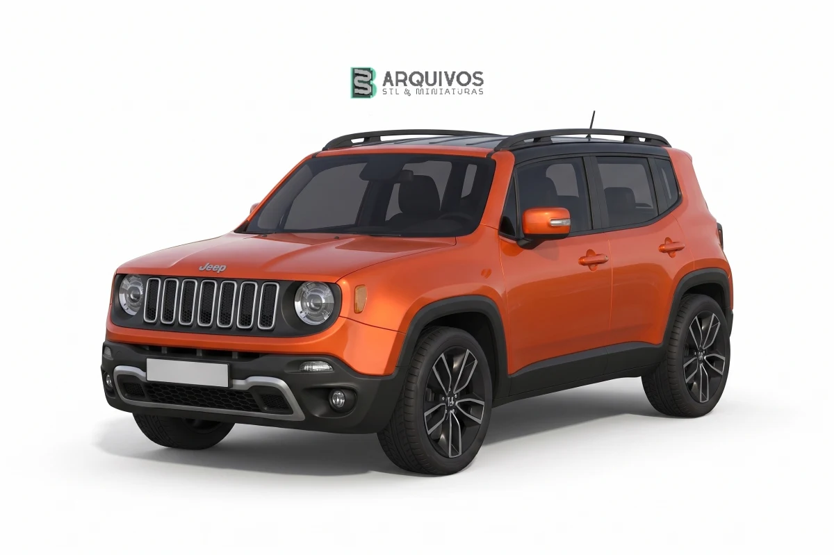 Modelo 3D STL - Jeep Renegade 2015